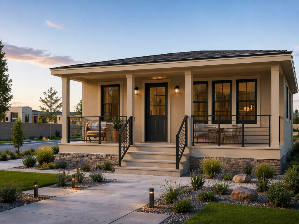 Modern modular home