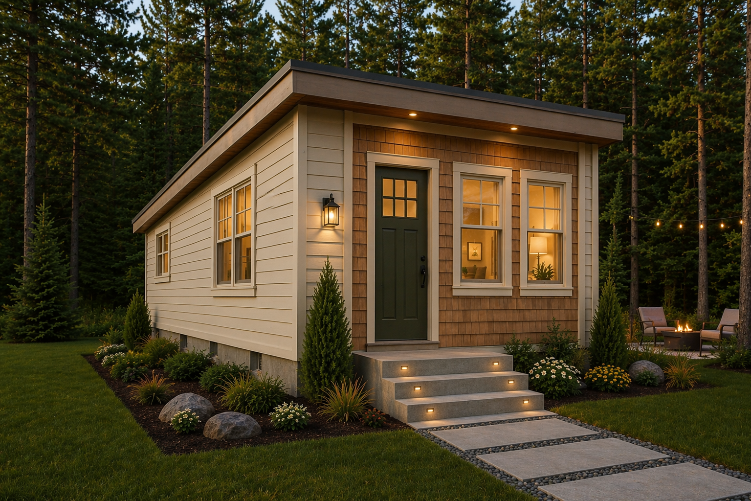 Compact modular home