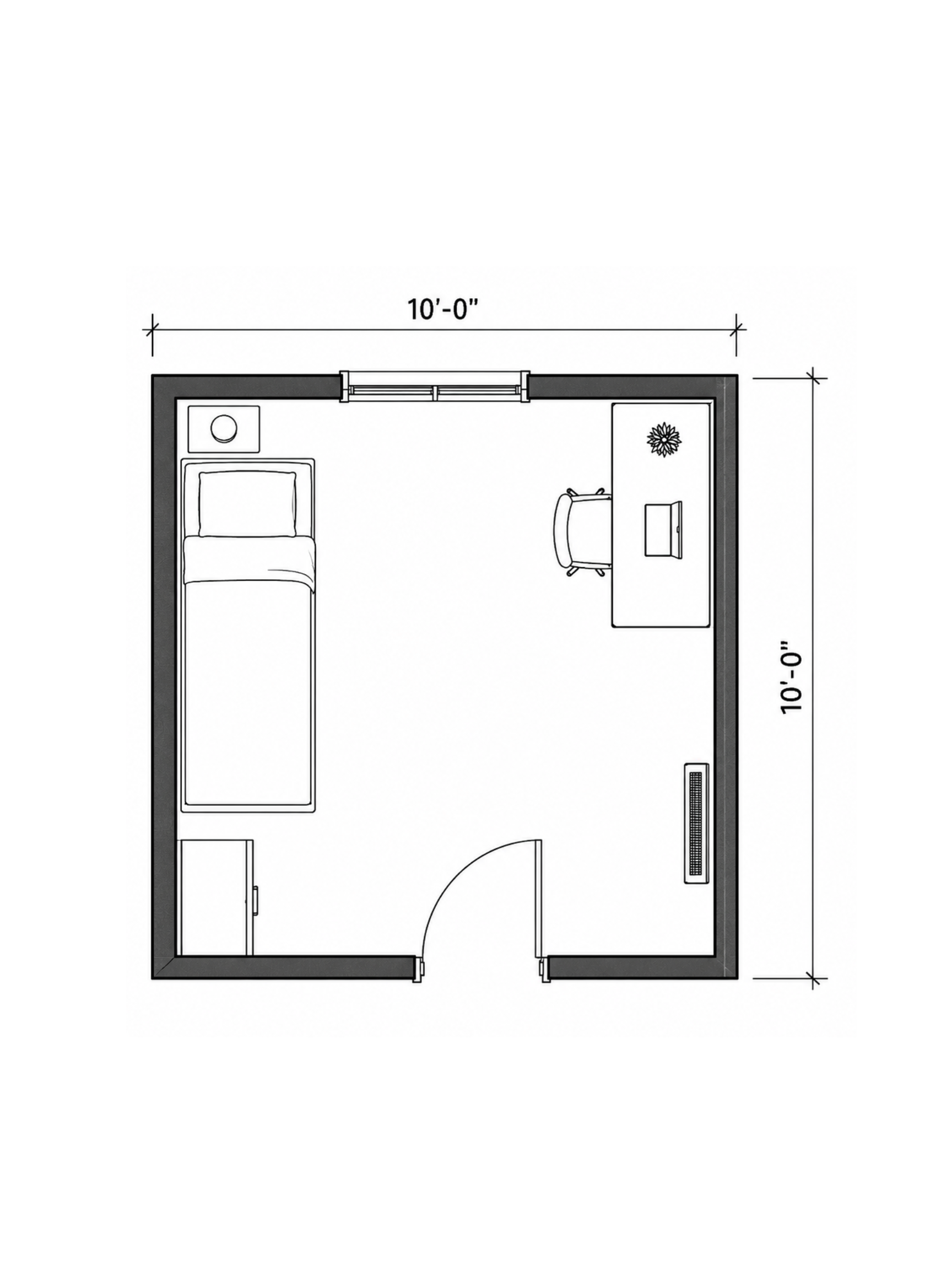 Sleep shelter floor plan