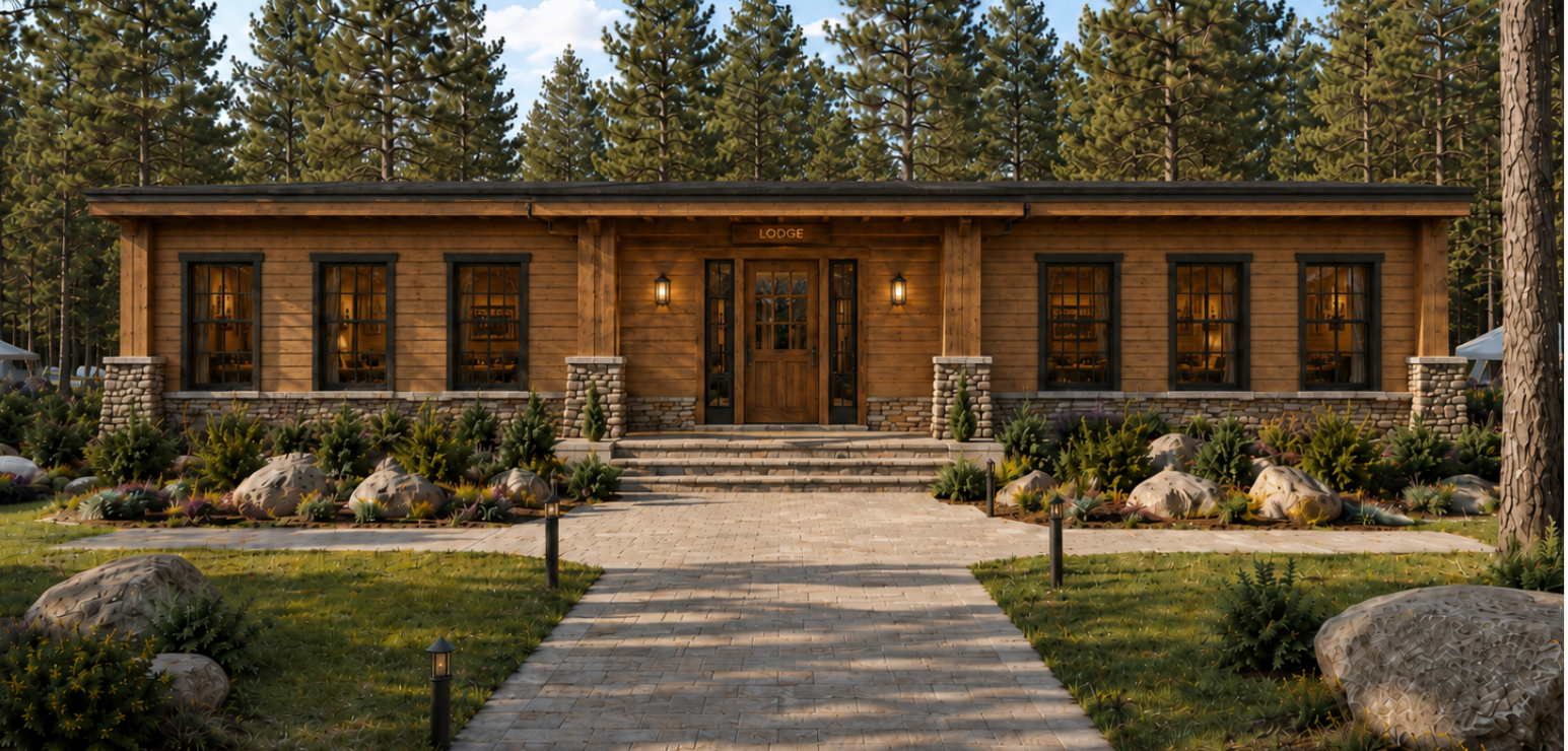 Camp Lodge exterior